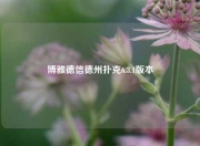 博雅德信德州扑克6.3.1版本